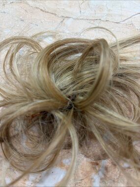 Blonde Hair clip Hairpiece - Versatile Blonde Accent